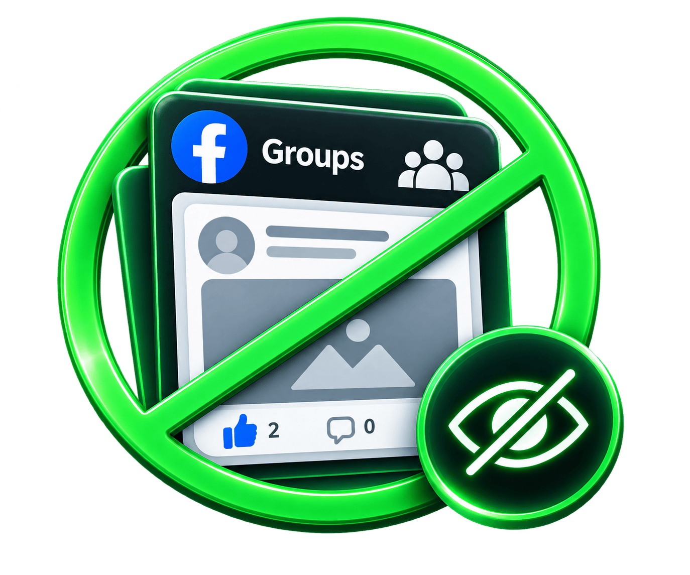 NxtEra promotional graphic comparing the concept with traditional Facebook groups