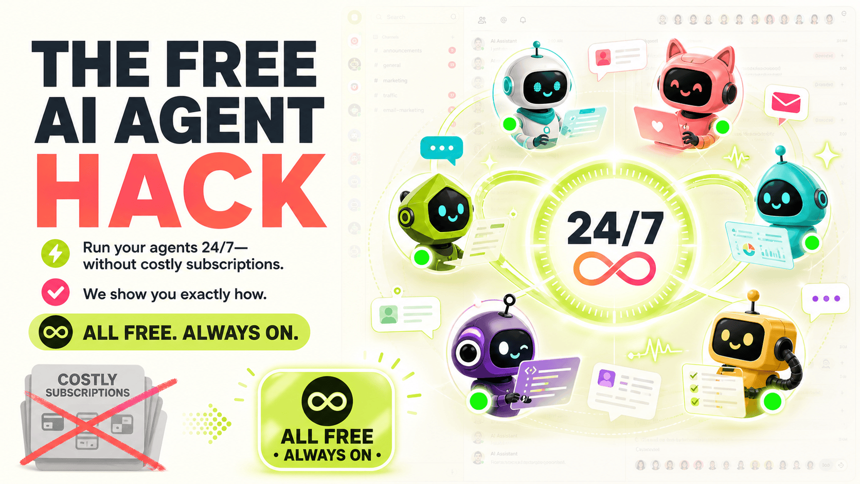 NxtEra free AI agent hack promotional image